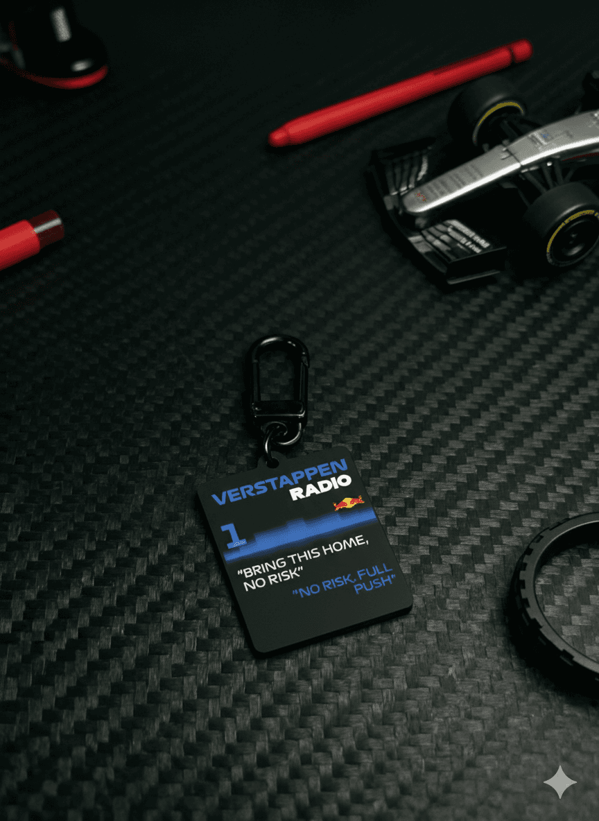 Verstappen - Bring This Home, No Risk keychain