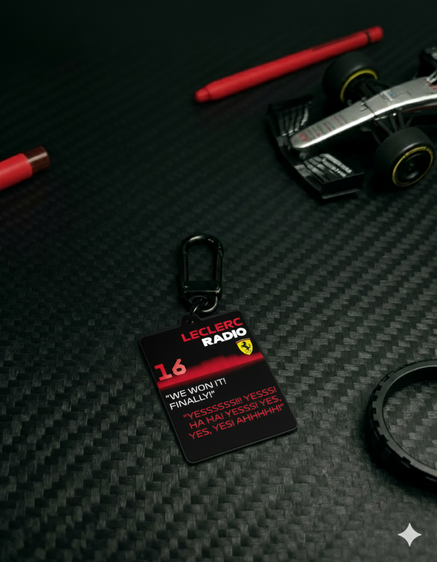 Leclerc - "YESSSSSS!!!"